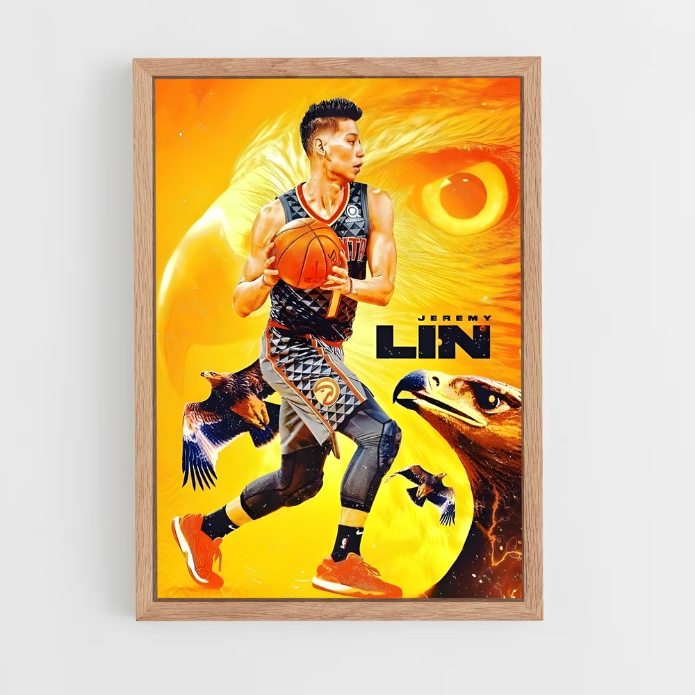 Poster L'Aigle et le Dunk – affiche Basketball (vue 4)